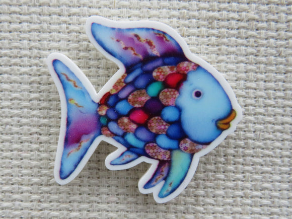 First view of Rainbow Fish Needle Minder.