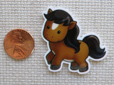 Second view of Playful Horse Needle Minder.