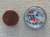 Second view of Koi Fish Needle Minder.