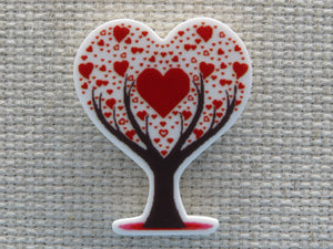 First view of Heart Tree Needle Minder.