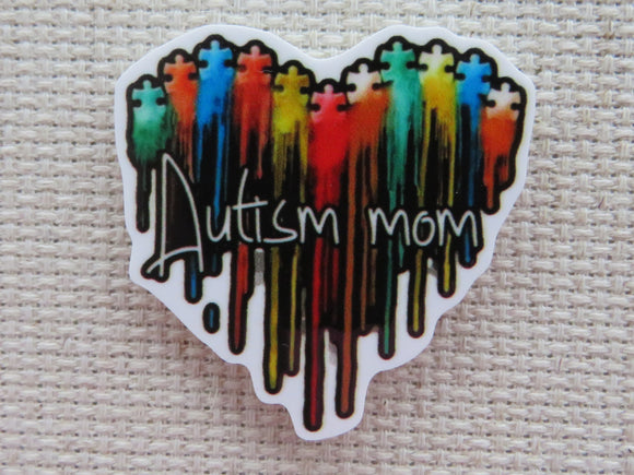 First view of Autism Mom Heart Needle Minder.