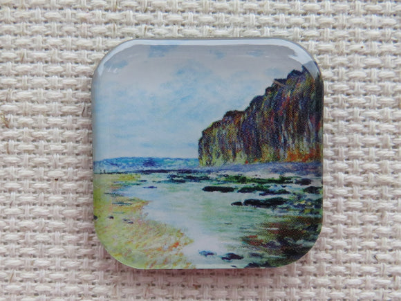 First view of Cliff Painting Domed Needle Minder.