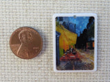 Second view of Café Terrace at Night Needle Minder.