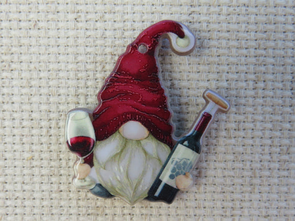 First view of Wine Loving Gnome Needle Minder.