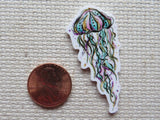 Second view of Pretty Jellyfish Needle Minder.