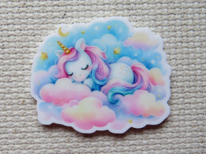 First view of Sleeping Unicorn Needle Minder.