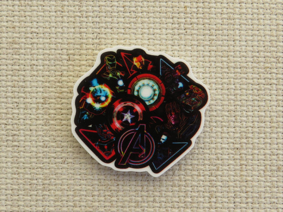 First view of Marvel Emblems Needle Minder.