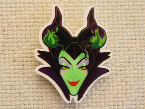 First view of Maleficent Head Needle Minder.