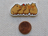 Second view of A Herd of Capybaras Needle Minder.