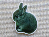 First view of Adorable Grey Bunny Needle Minder.