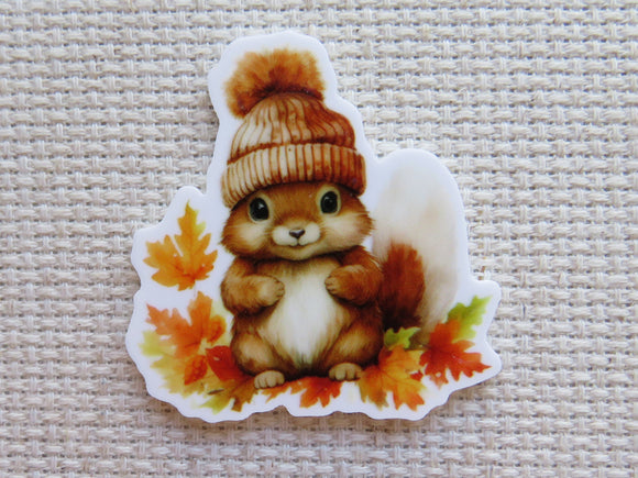 First view of Autumn Squirrel Needle Minder.