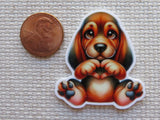 Second view of Hound Dog Love Needle Minder.