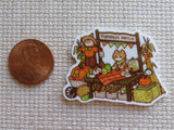 Second view of Pumpkin Patch Stand Needle Minder.