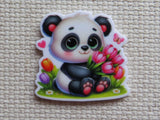 First view of Springtime Panda Needle Minder.