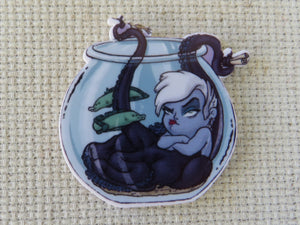 First view of Ursula in a Fish Bowl Needle Minder.