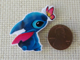 Second view of Stitch with a butterfly needle minder.