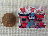 Second view of Mickey Themed Drinks and Treats Needle Minder.