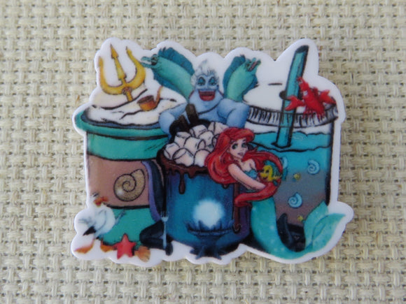 First view of The Little Mermaid Themed Treats and Drinks Needle Minder.
