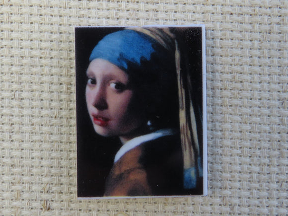First view of Girl with a Pearl Earring Needle Minder.