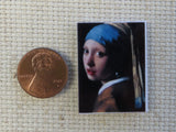 Second view of Girl with a Pearl Earring Needle Minder.