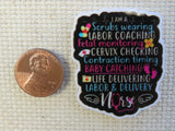 Second view of Labor and Delivery Nurse Needle Minder.