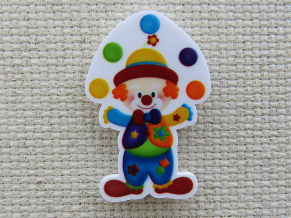 First view of Juggling Clown Needle Minder.
