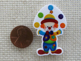 Second view of Juggling Clown Needle Minder.