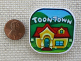 Second view of Toon Town Needle Minder.