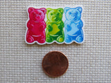 Second view of Gummy Bears Needle Minder.