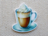 First view of A Glass of Chocolate Milk with Whipped Cream on Top Needle Minder.