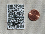 Second view of Friends are Like Stars you Don't Always See Them But You Know They Are Always There Needle Minder.