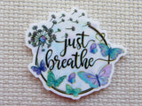 First view of Just Breathe Butterflies Needle Minder.
