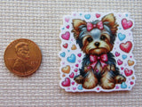 Second view of Puppy Love Needle Minder.