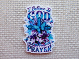 First view of I Believe in God and the Power of Prayer Needle Minder.