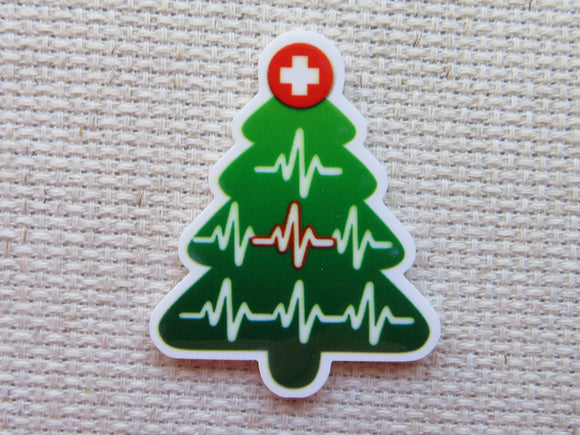 First view of Heartbeat Christmas Tree Needle Minder.