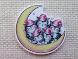 First view of Kitty Cats Sleeping in the Moon Needle Minder.