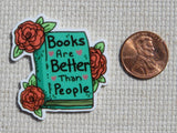 Second view of Books Are Better Than People Needle Minder.