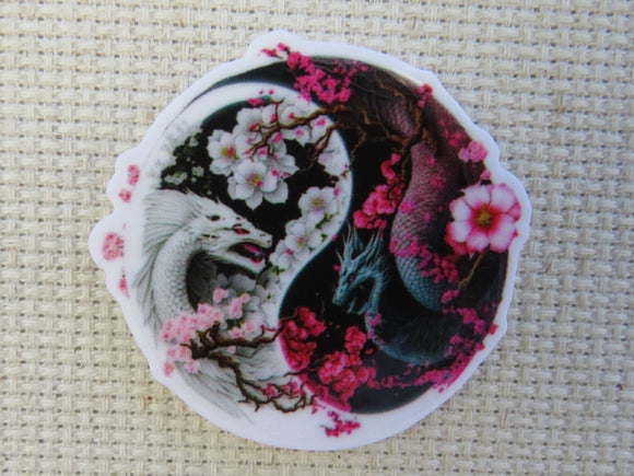 First view of Ying Yang Dragons Needle Minder.