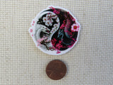 Second view of Ying Yang Dragons Needle Minder.