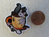 Second view of Batty Tea Needle Minder.