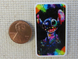 Second view of Watercolor Stitch Needle Minder.