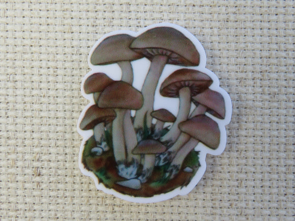 First view of A Cluster of Mushrooms Needle Minder.