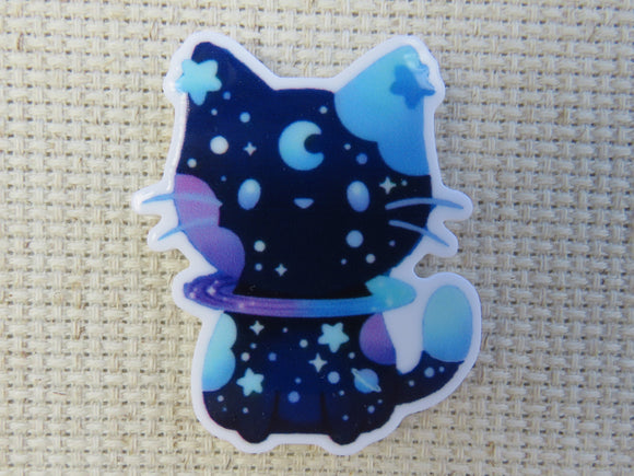 First view of Planetary Blue Cat Needle Minder.