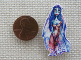 Second view of Emily the Corpse Bride Needle Minder.