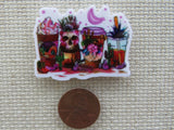 Second view of Cactus and Skull Drinks Needle Minder.