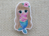 First view of Pink Starfish Mermaid Needle Minder.