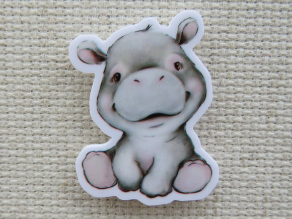 First view of Happy Hippo Needle Minder.