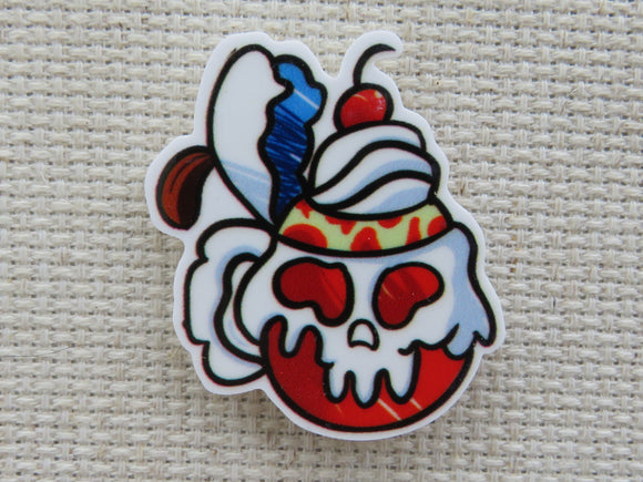 First view of Evil Queen Red Apple Drink Needle Minder.