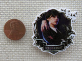 Second view of Wednesday Addams Needle Minder.