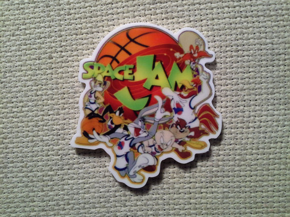 First view of the Space Jam Needle Minder